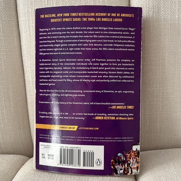 NBA | Jeff Pearlman Los Angeles Lakers book, Showtime - Picture 4 of 5